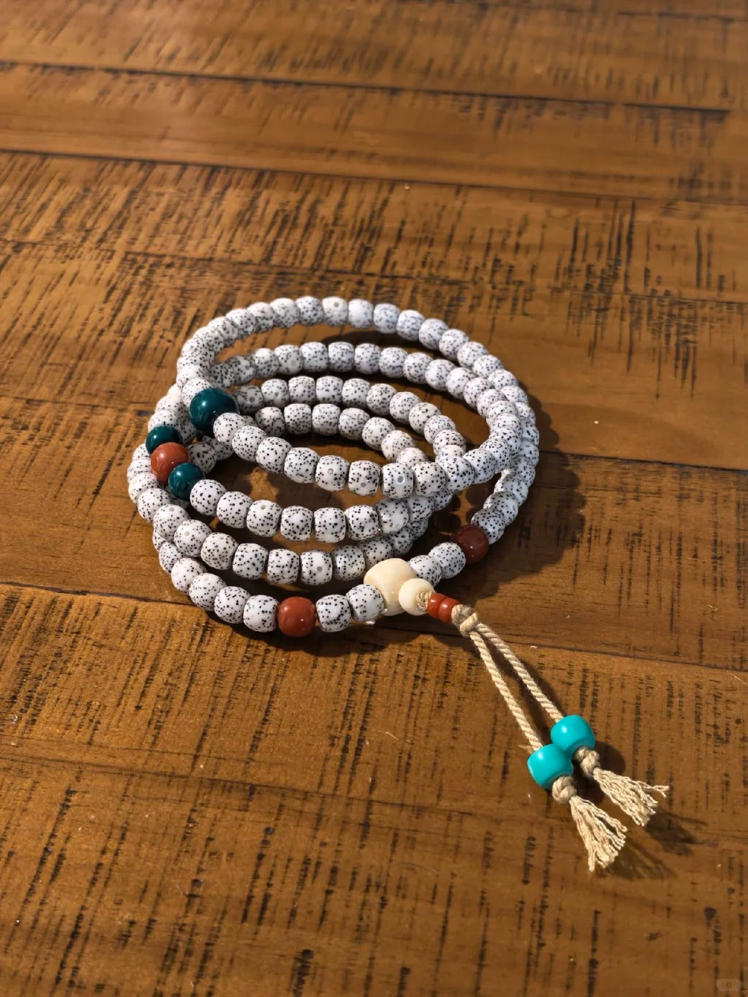 Star Moon Bodhi Seed 108-Bead Mala